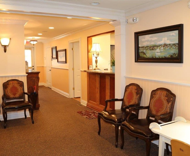 Comfortable Waiting Area at Chester Family Dental